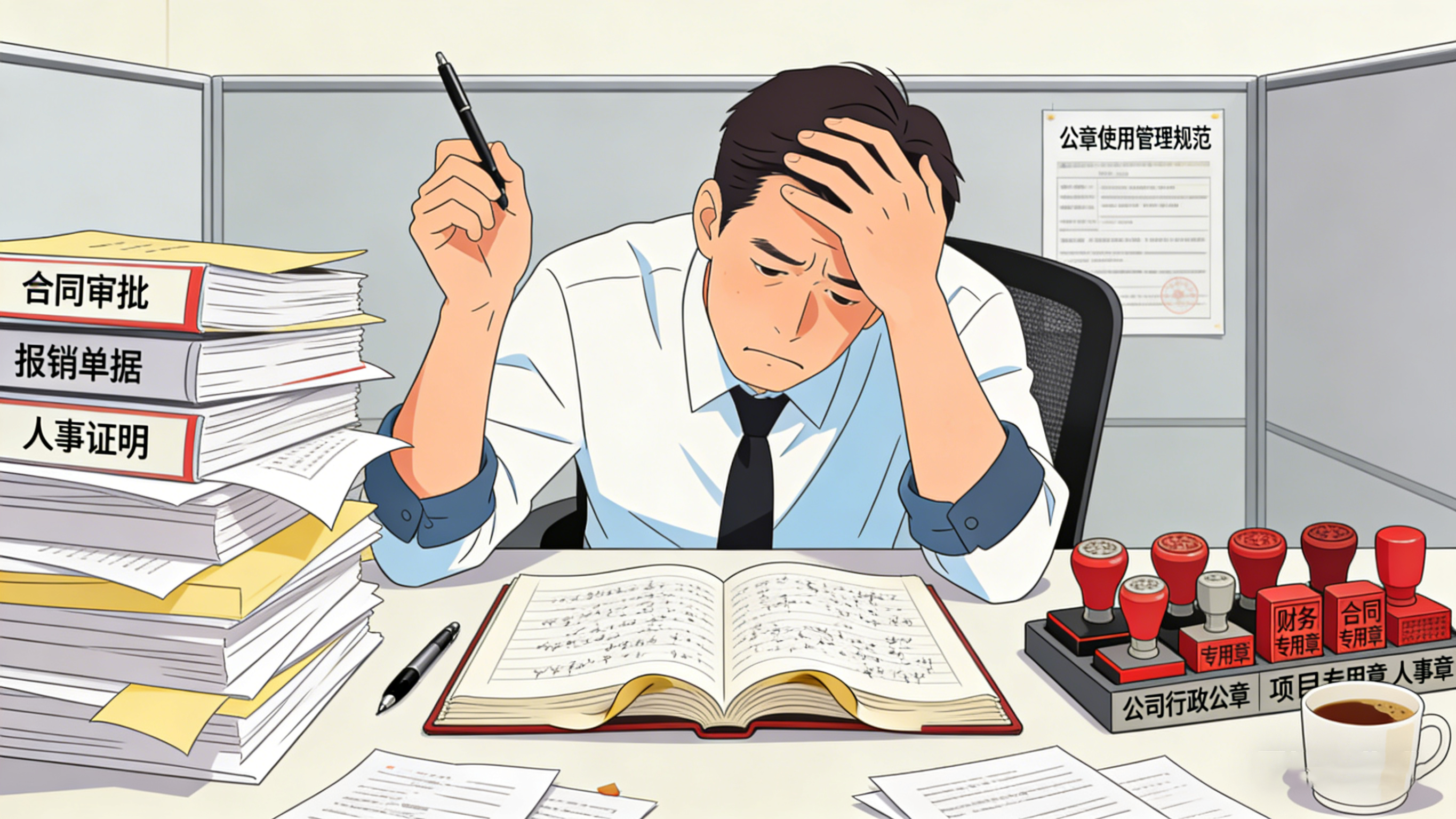 老板 / 财务 / 行政最头疼的印章问题，一篇说清