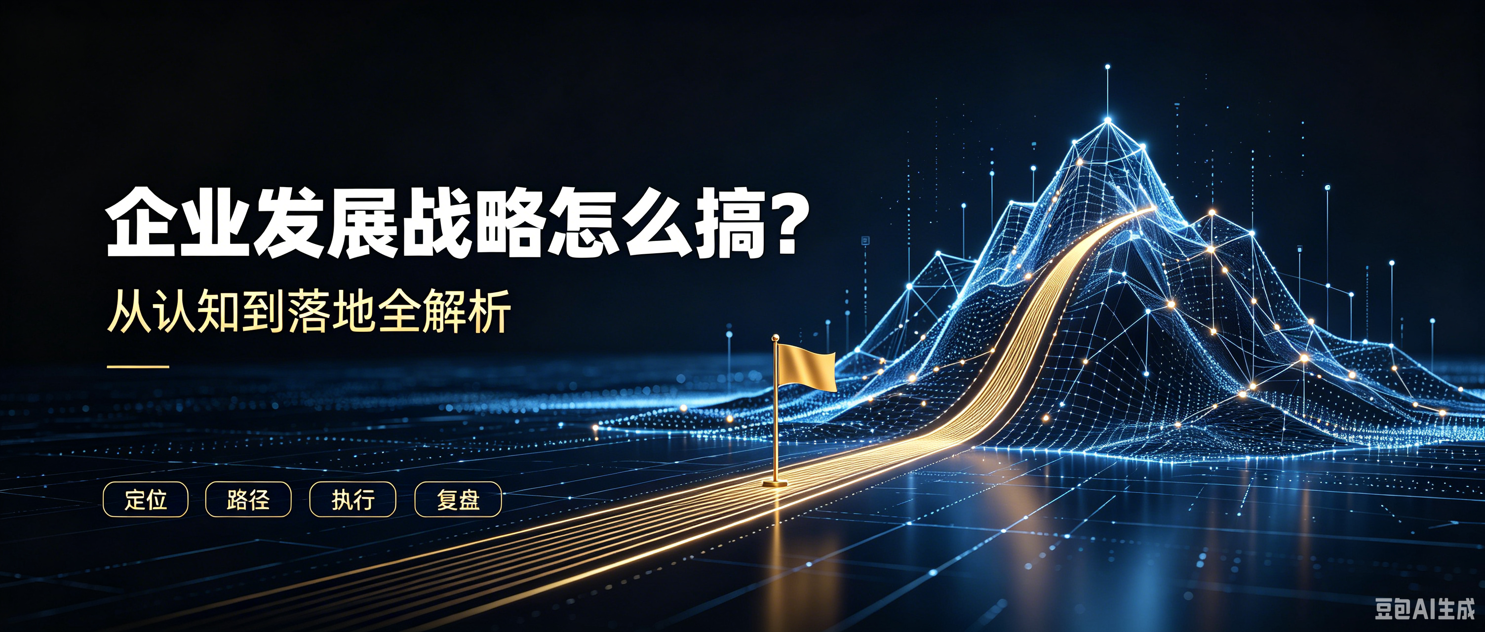 一文讲清,什么是企业的发展战略?从认知到落地全解析