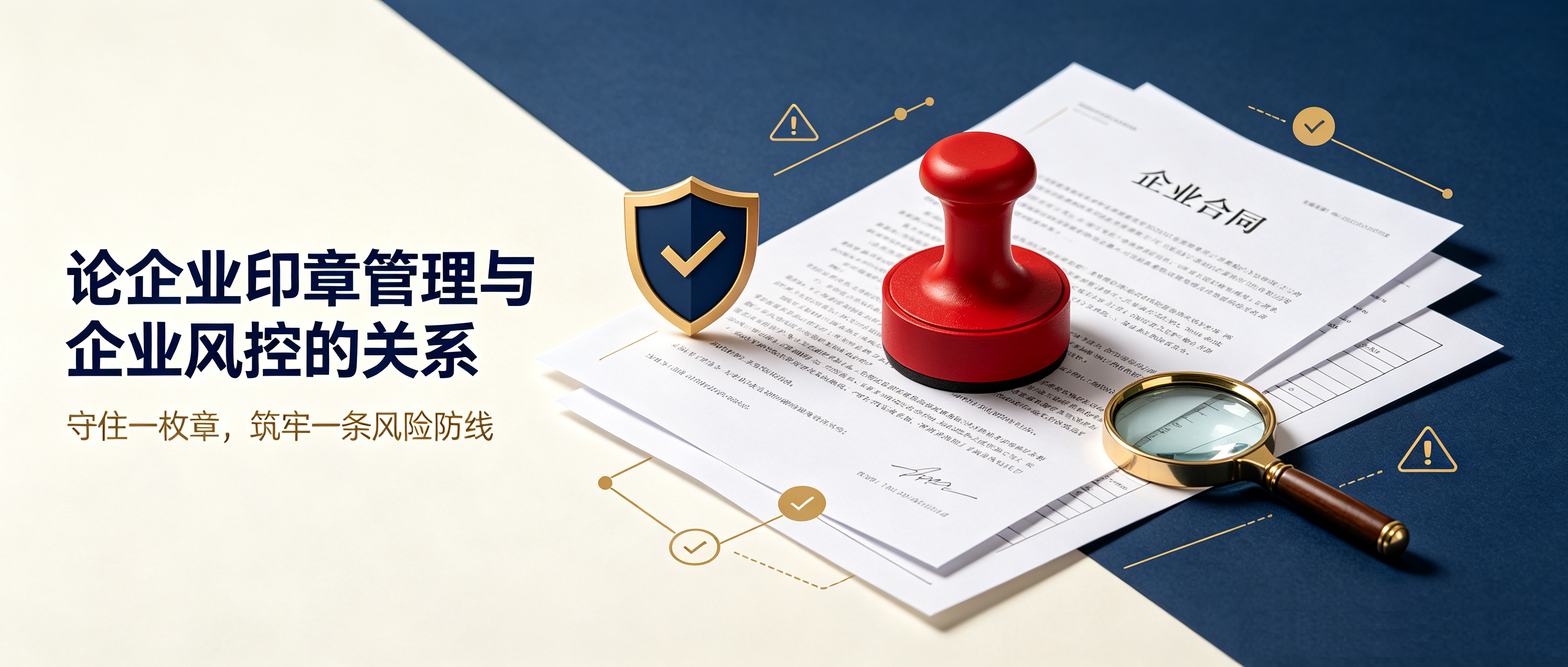 小小公章，为何是企业风控的第一道生死防线？
