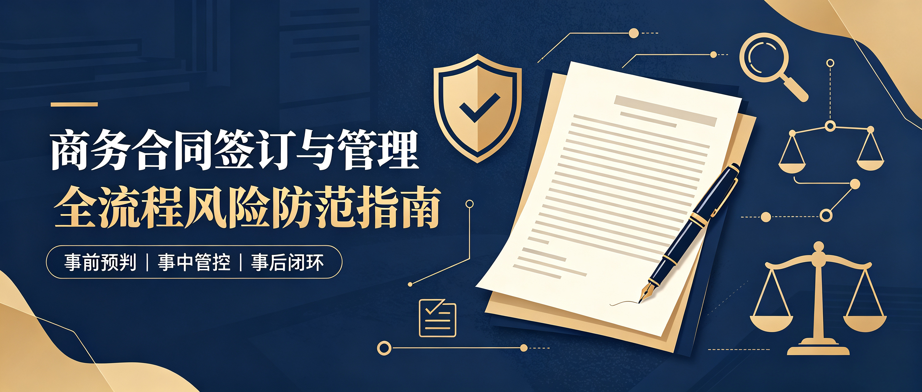 商务合同签订与管理全流程风险防范指南