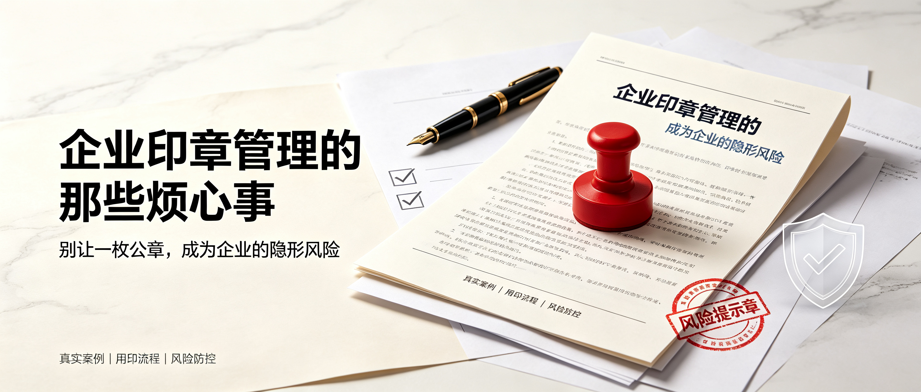 企业印章管理的那些烦心事：一枚小小公章，足以拖垮一家公司