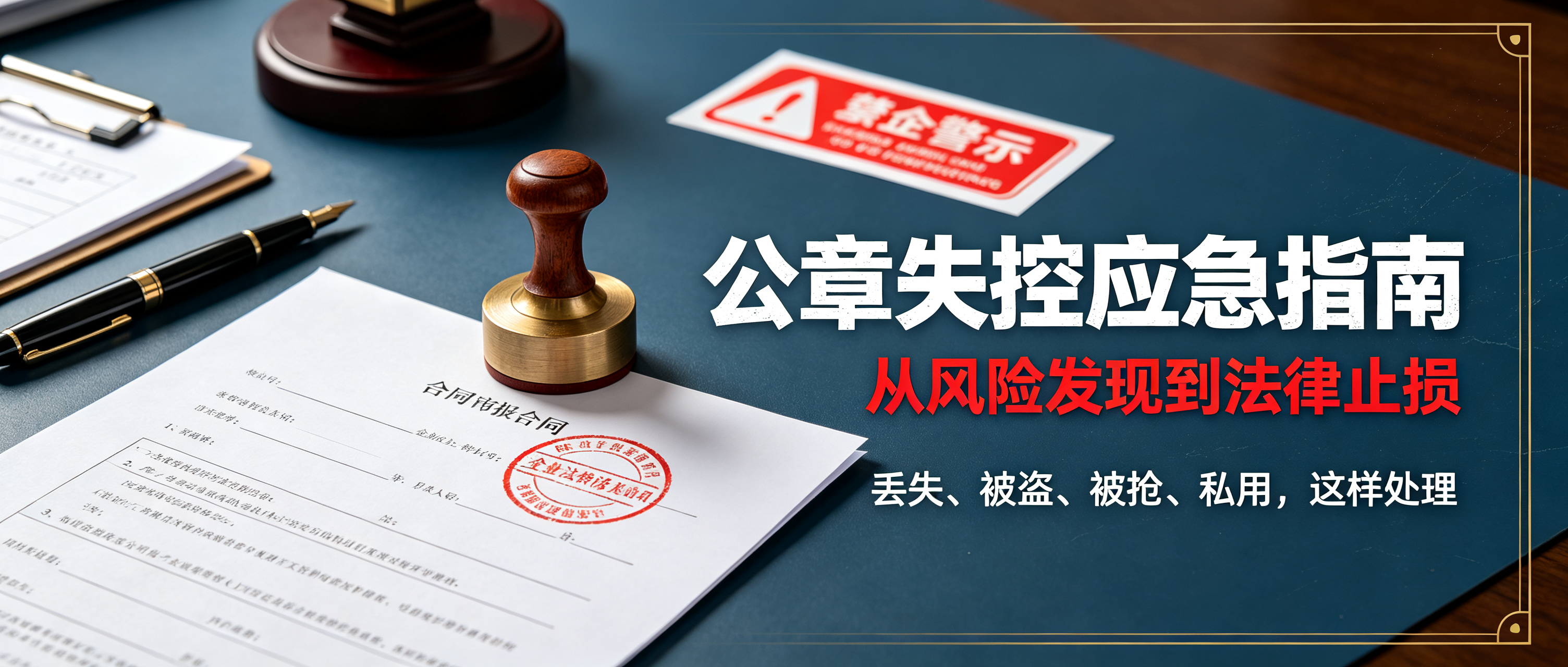 一枚公章毁一家公司？盘点企业公章失控的6大高危场景